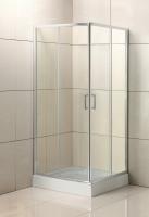 Душевой уголок квадратный UNO-195-A-2-100-C-Cr 1000x1000x1950 BelBagno