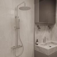 Душевая стойка 2-х функциональная  цвет брашированный никель VSFS-4CT1BN VINCEA