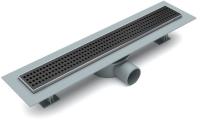 Желоб душевой ESBANO ECO решетка NICE матовый черный длина 70 см