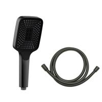 Ручной душ с шлангом, 3-х режимный цвет черный VSHN-41HMB VINCEA