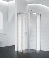 Душевой уголок радиальный ACQUA-R-2-100-C-Cr 1000x1000 BelBagno