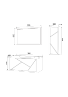 Пенал Seattle 30П 1д Onyx L