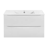 База под раковину Mia Slim  VMC-2MC900S1GW 901х394х500 цвет G.White Vincea