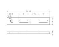 Комплект кронштейнов для крепления ног  BB06-EAGLE-SUP-1500 BelBagno