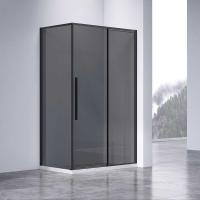 Душевой уголок квадратный/прямоугольный VSR-4SN8013CGB 1300x800x1950 профиль черный стекло тонированное VINCEA