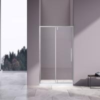 Душевая дверь VDP-4SN110CL 1100x1950 цвет профиля хром стекло прозрачное Vincea
