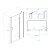 Душевая дверь RGW PA-07B R 100*195 41080710-84R профиль Чёрный стекло Прозрачное(Принт) 6 мм RGW