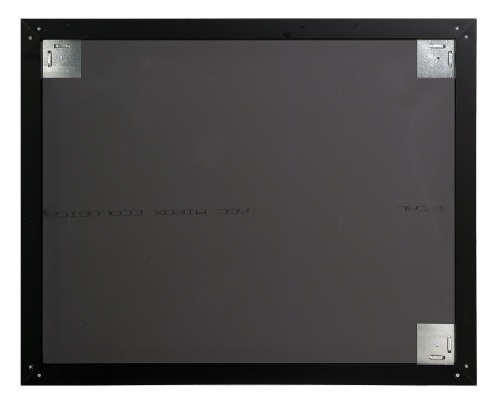 Зеркало в алюминиевой раме  SPC-AL-600-800 Nero Чёрный BELBAGNO
